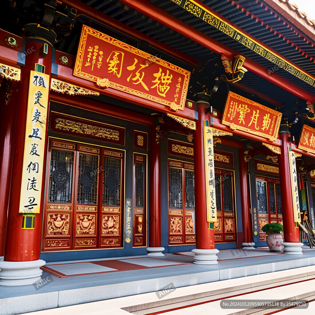 古建筑對聯(lián)