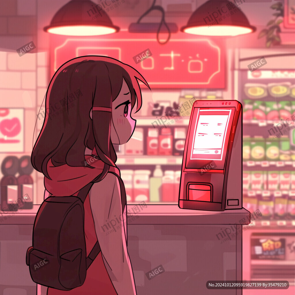 夜晚便利店