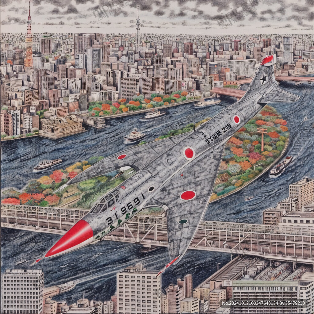 東京插畫宣傳素材背景