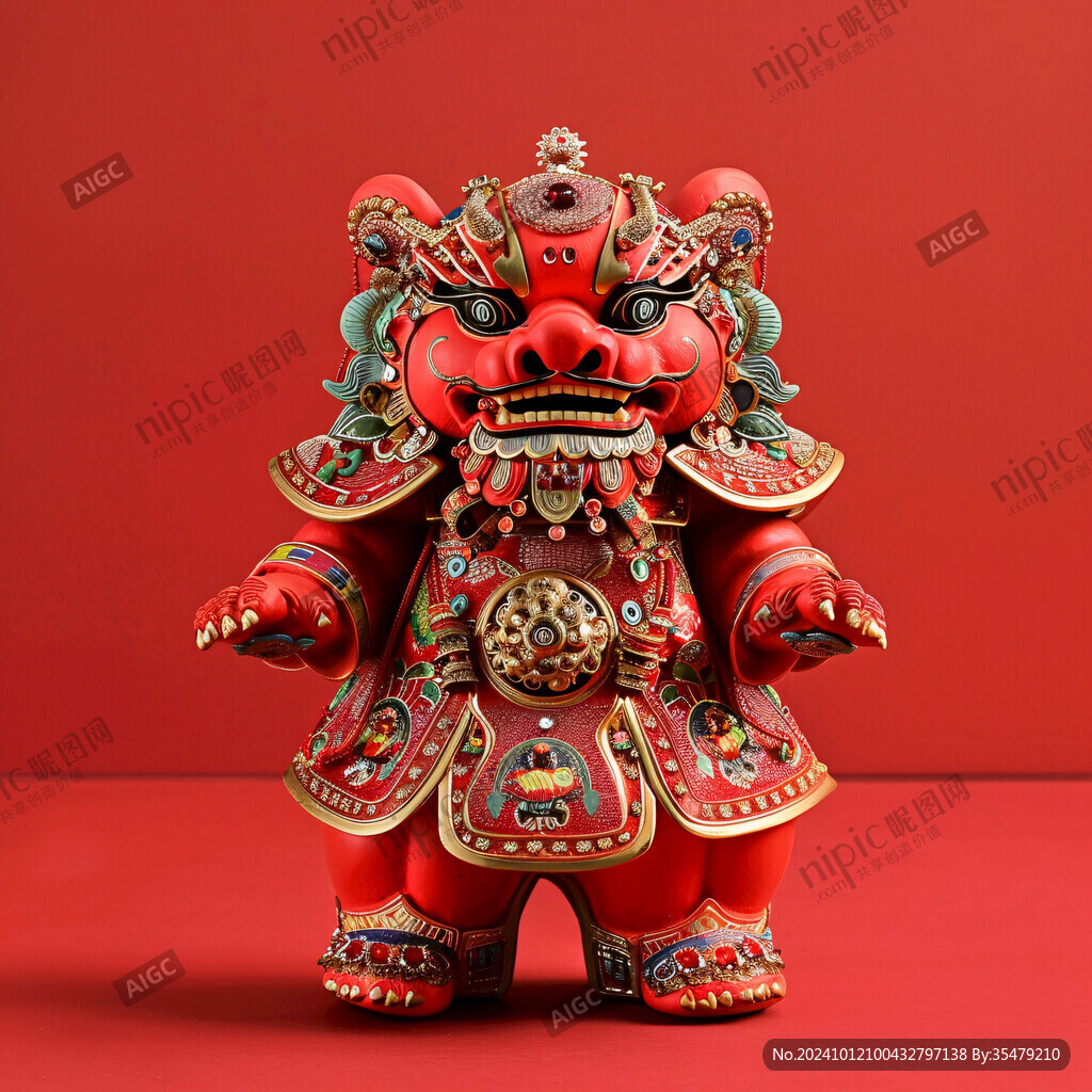 招財(cái)貔恘插畫(huà)