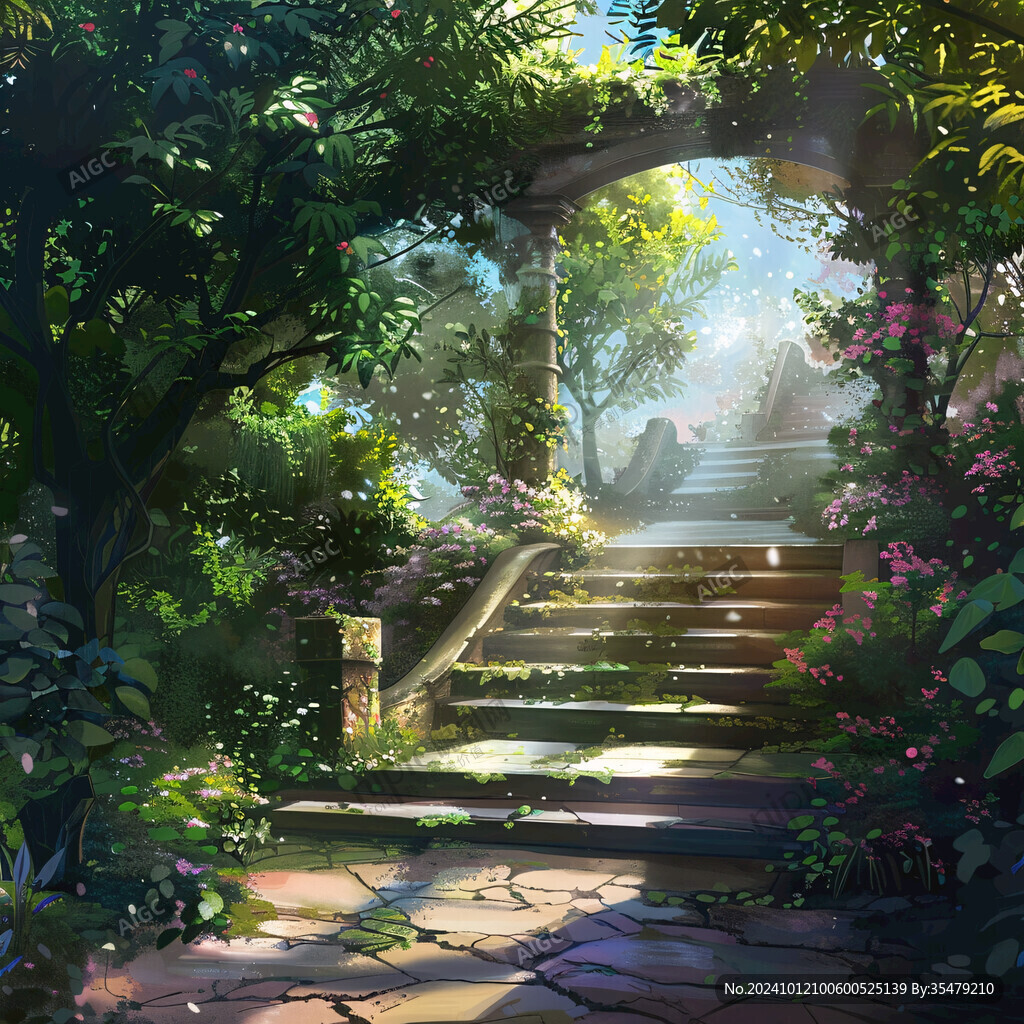 唯美森系場景