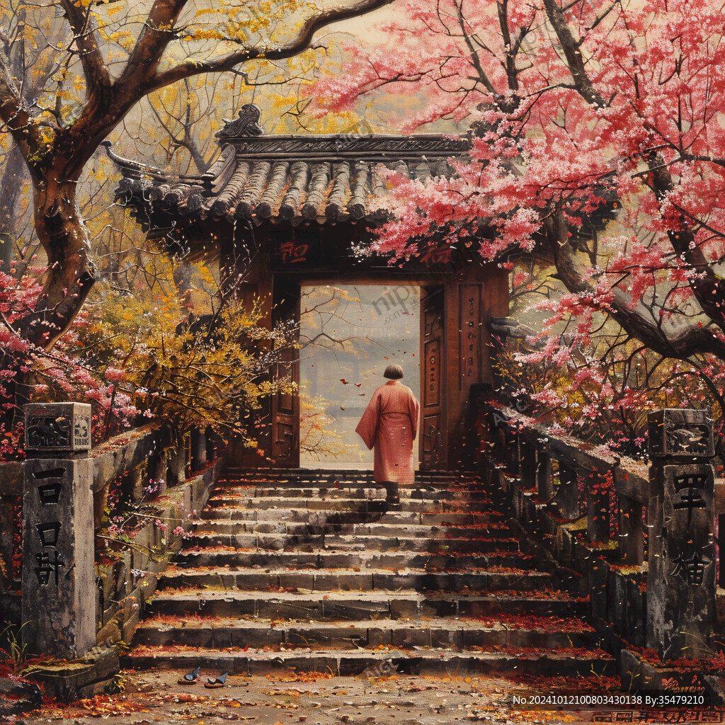 山門豎構圖