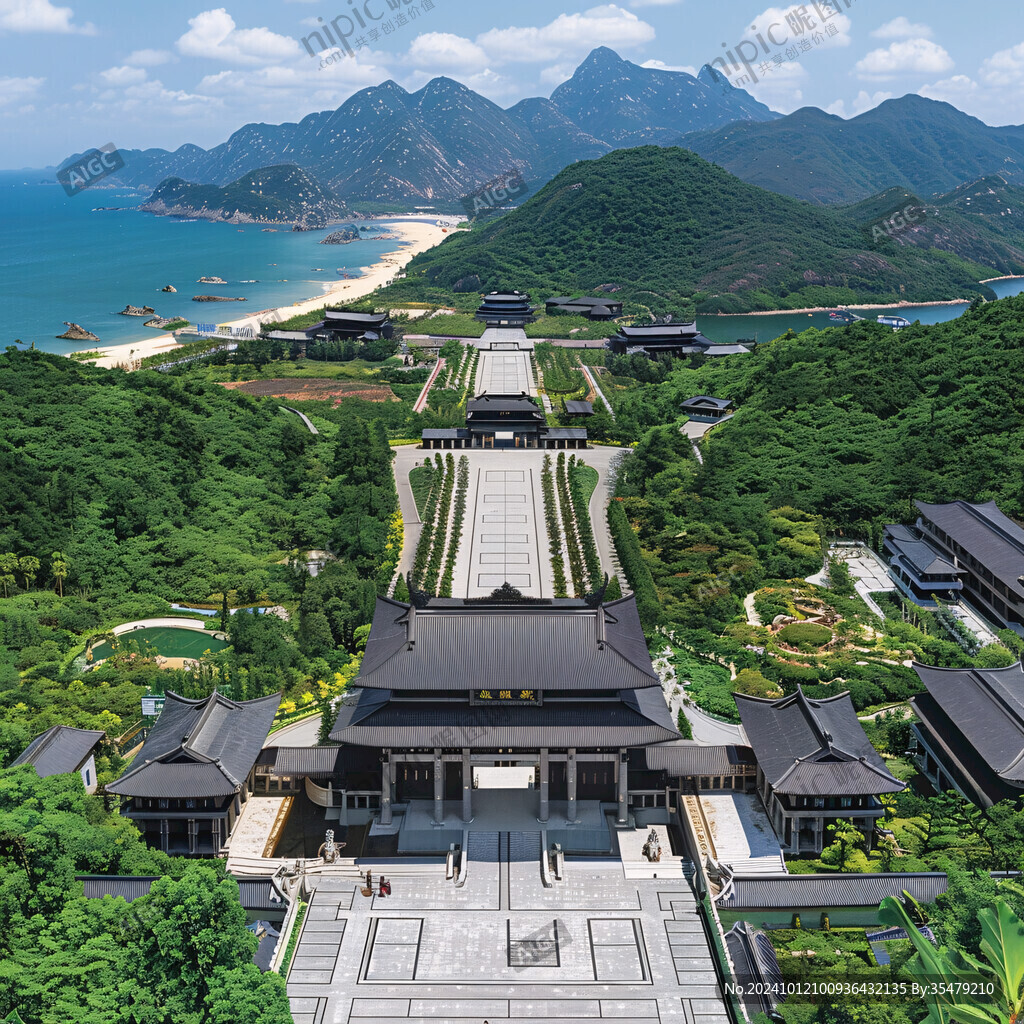尼山圣境素材