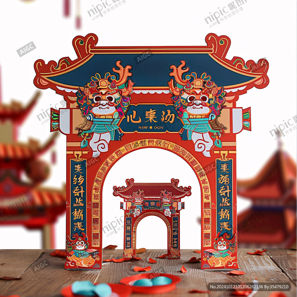 國潮活動拱門