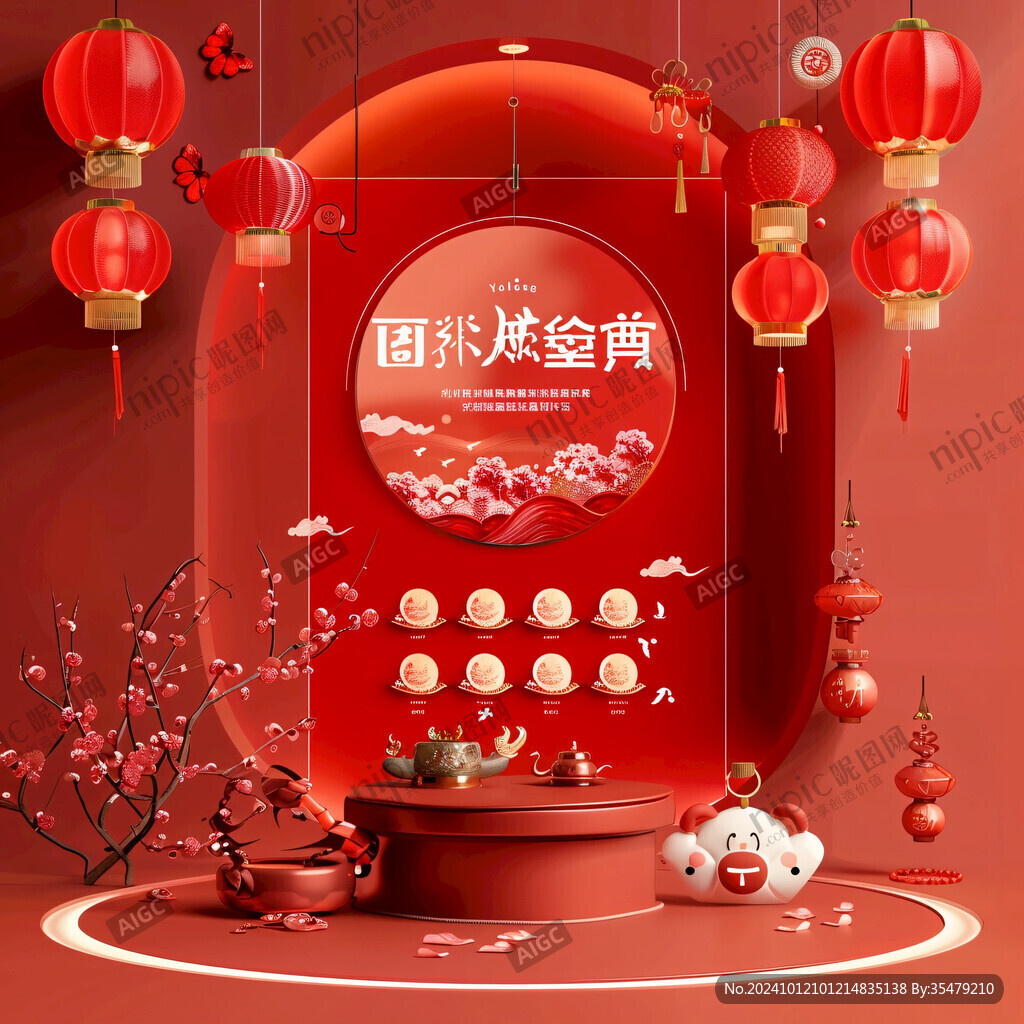 元宵節(jié)拍框堆頭小景