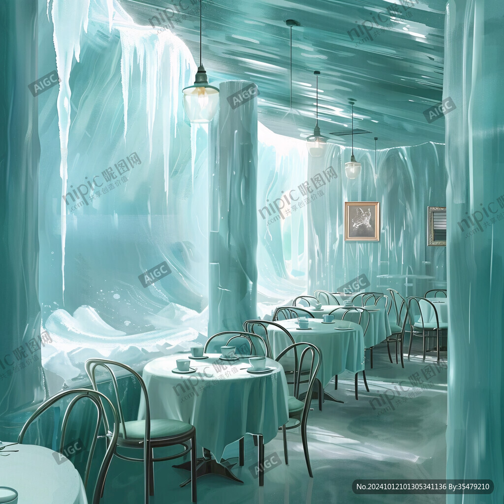 海洋主題餐廳素材
