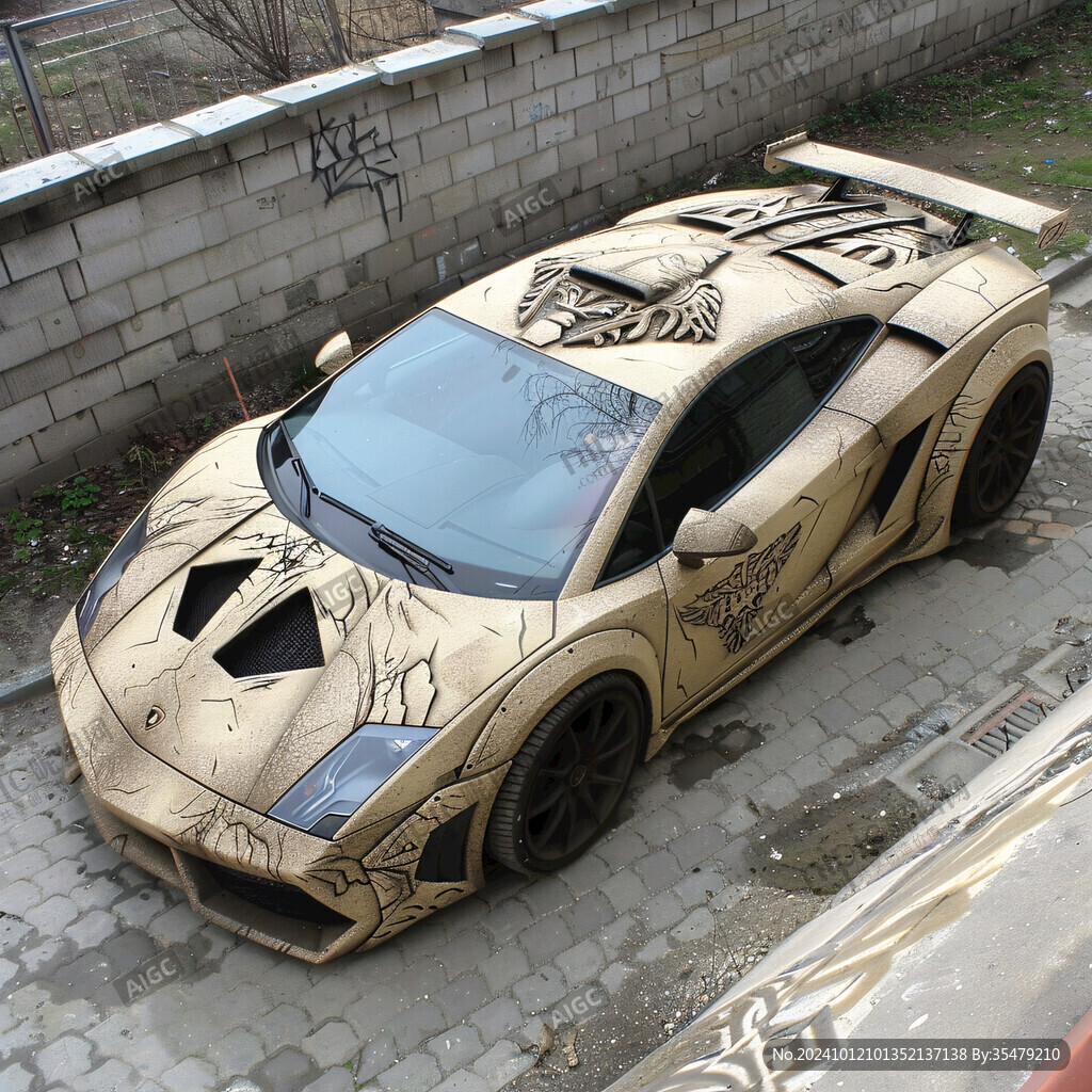 汽車手繪彩繪