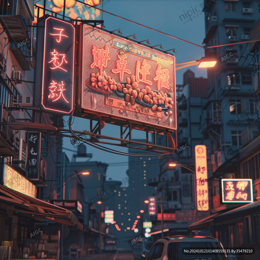港風(fēng)插畫