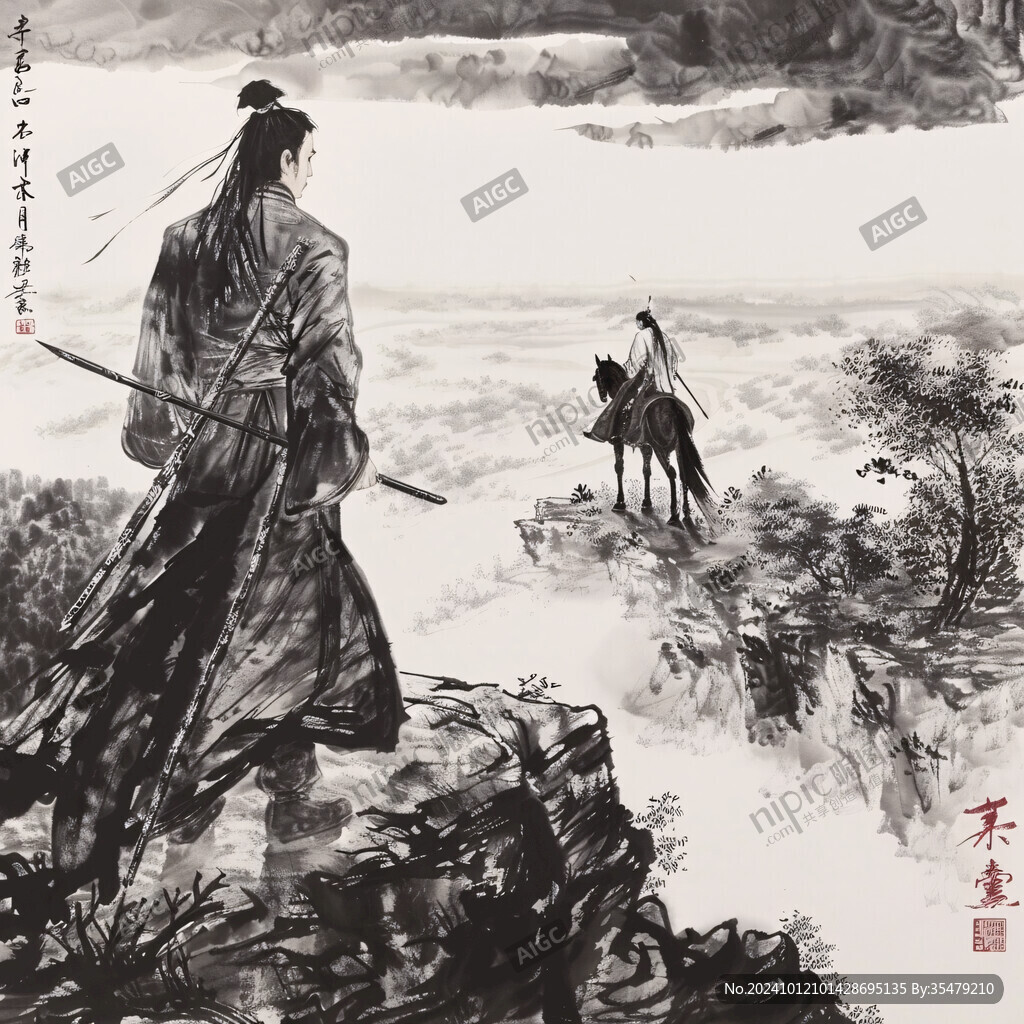 辛棄疾插畫