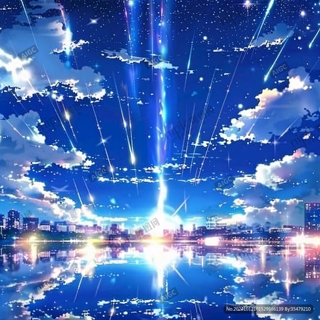 唯美流星雨