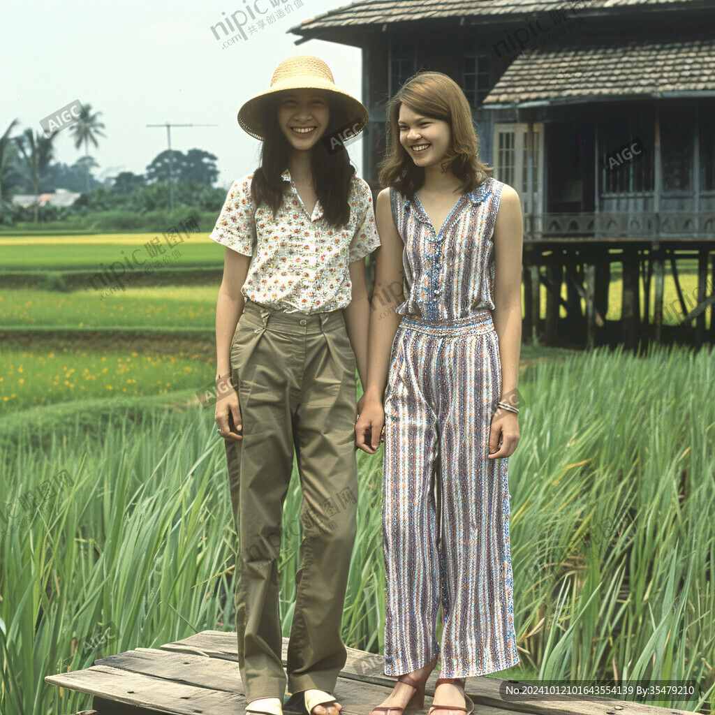 農(nóng)家女孩素材