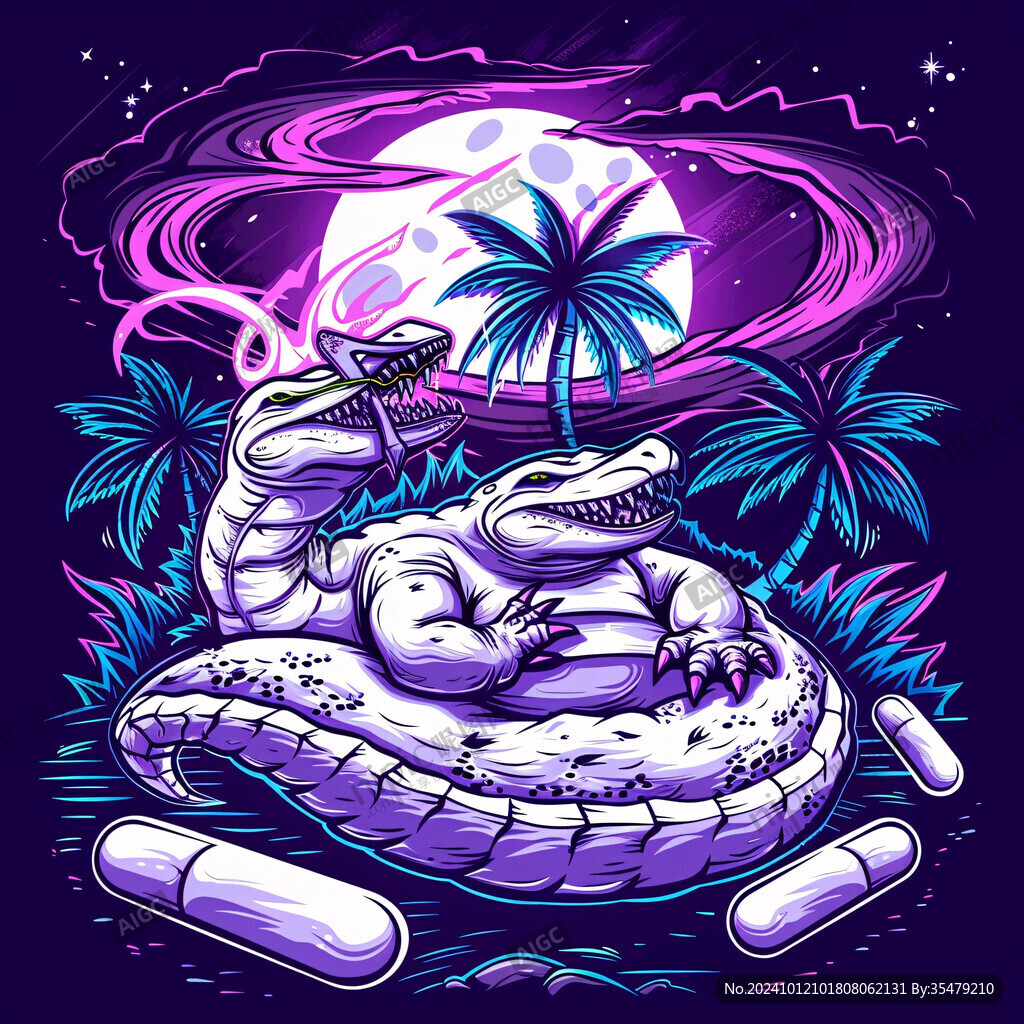 魔蝎座插畫