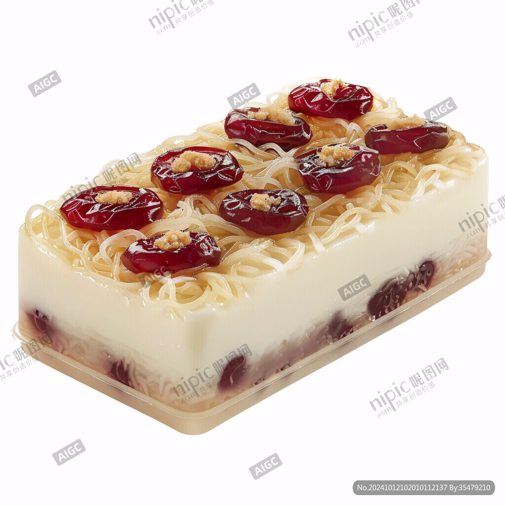 美食糕點甜品模型