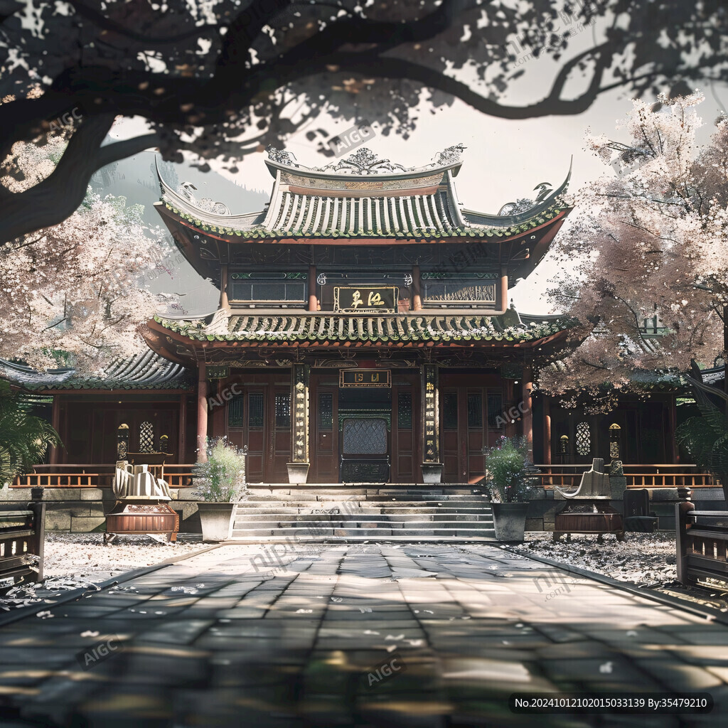 中國風(fēng)場景