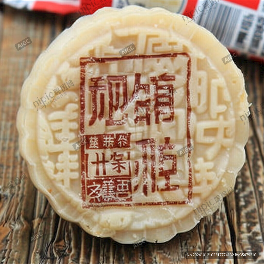 多子多福月餅印花