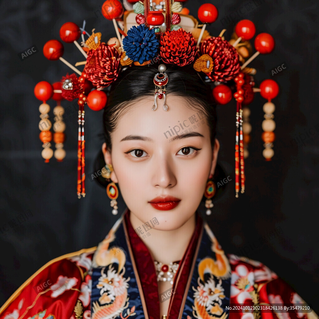秀禾頭飾