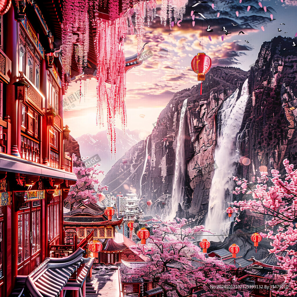 中國(guó)風(fēng)場(chǎng)景