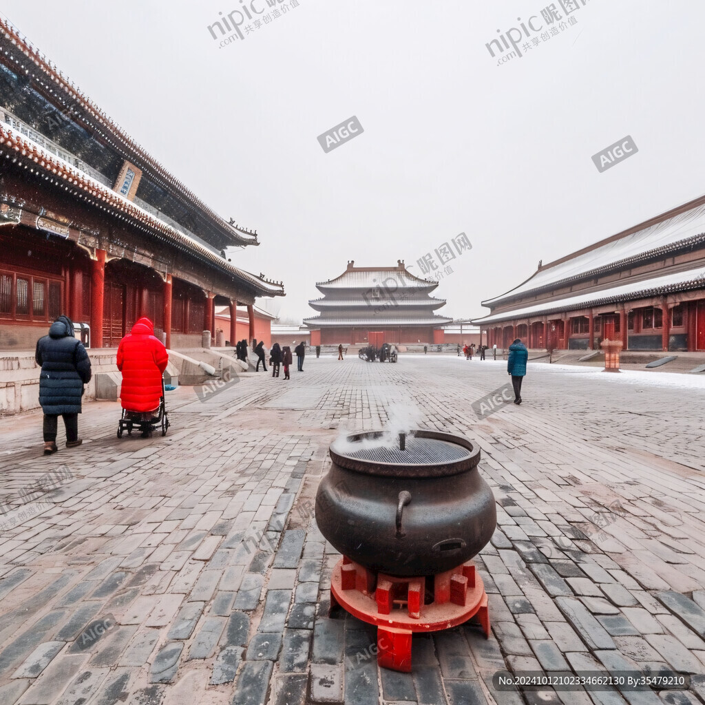 圜丘雪景