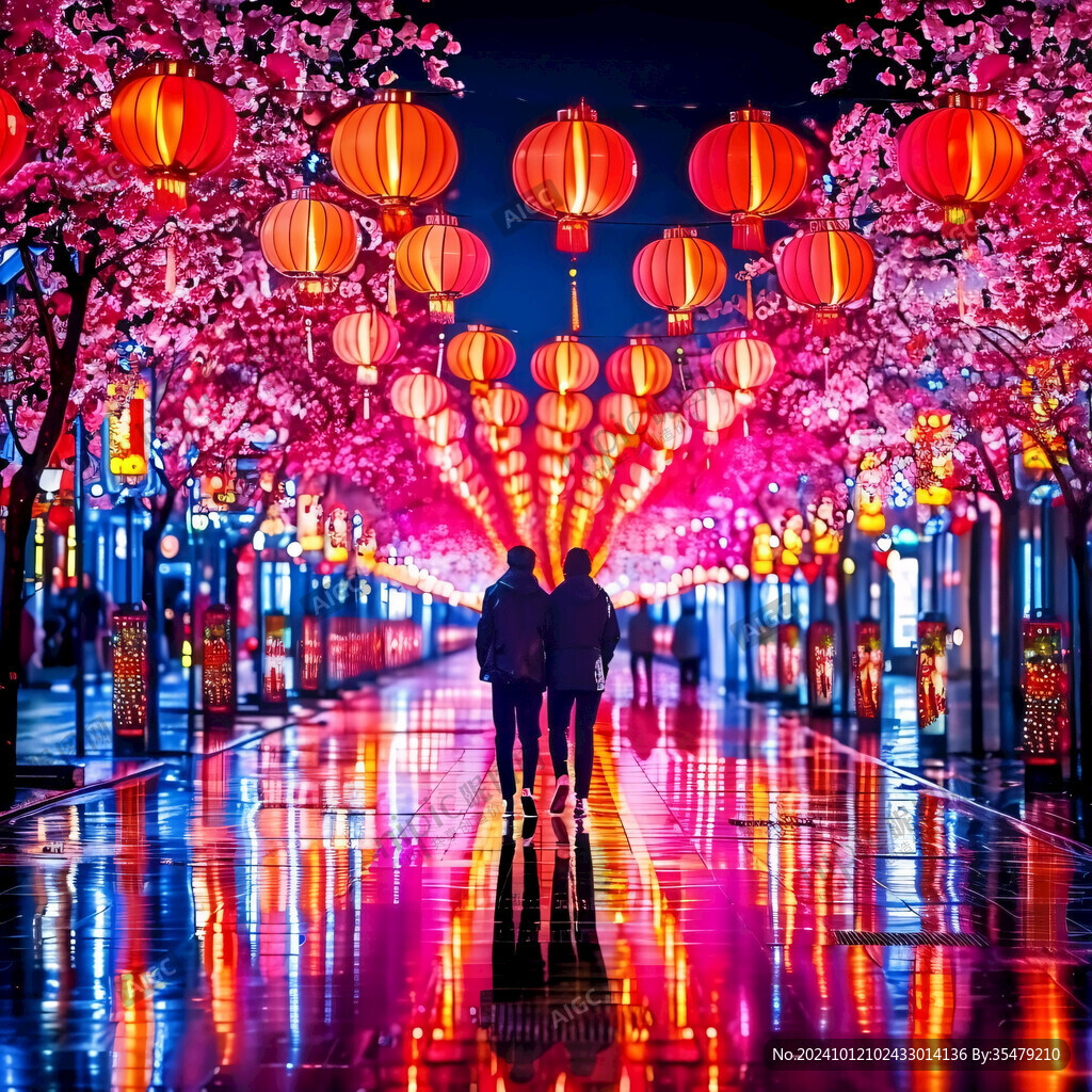 網紅燈籠景觀