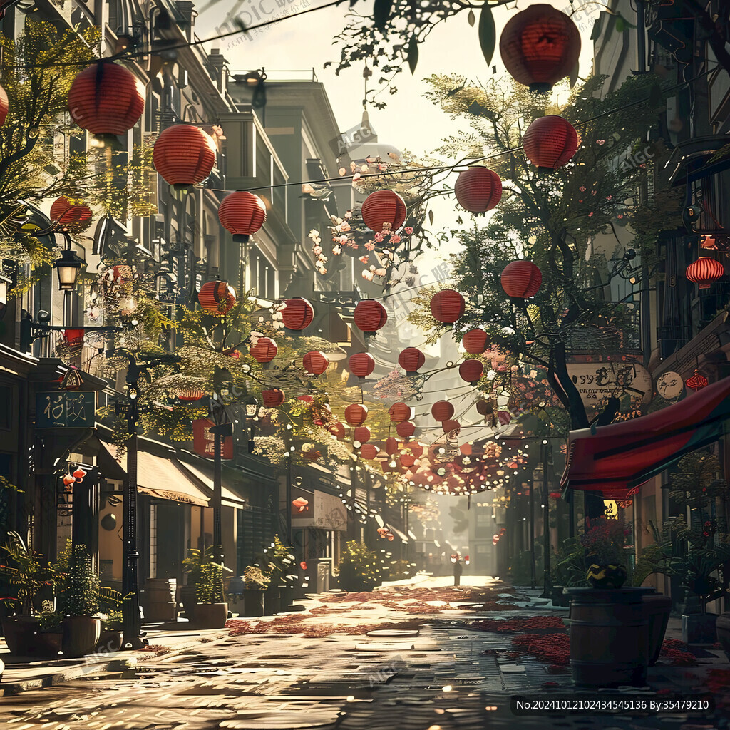 紅燈籠街道