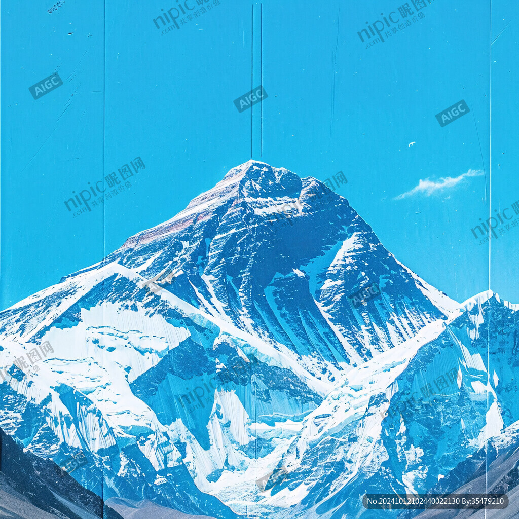 雪山背景墻