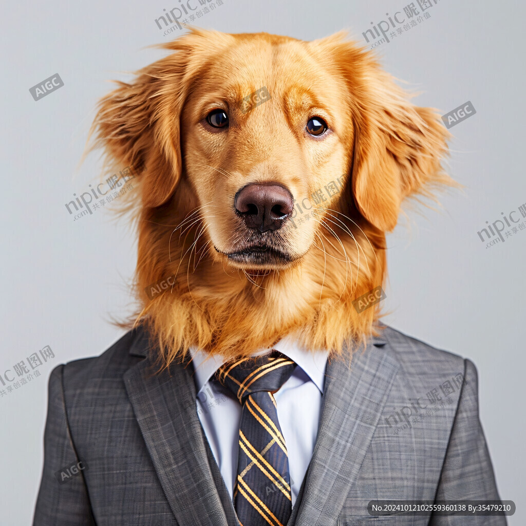 帥氣金毛犬