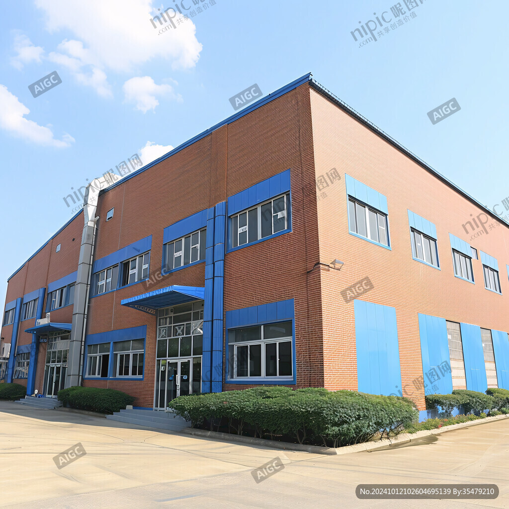 工廠公司企業(yè)總部大樓