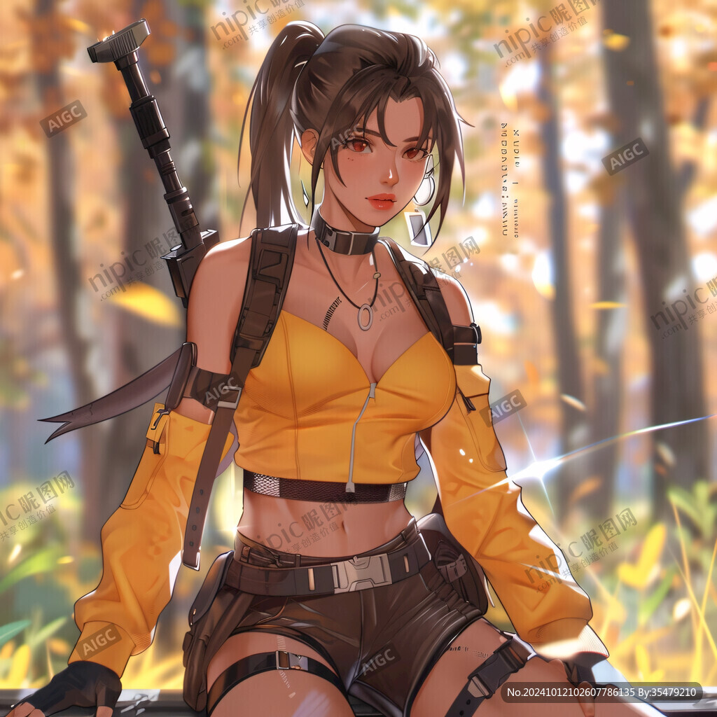 厚涂少女