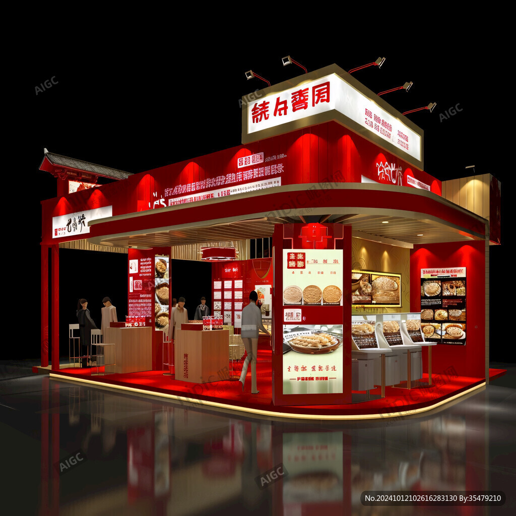 炒貨展位