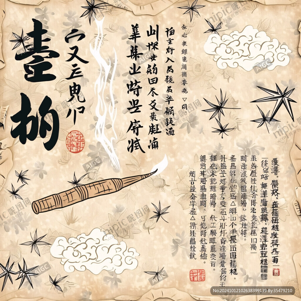 毛筆海報廣告
