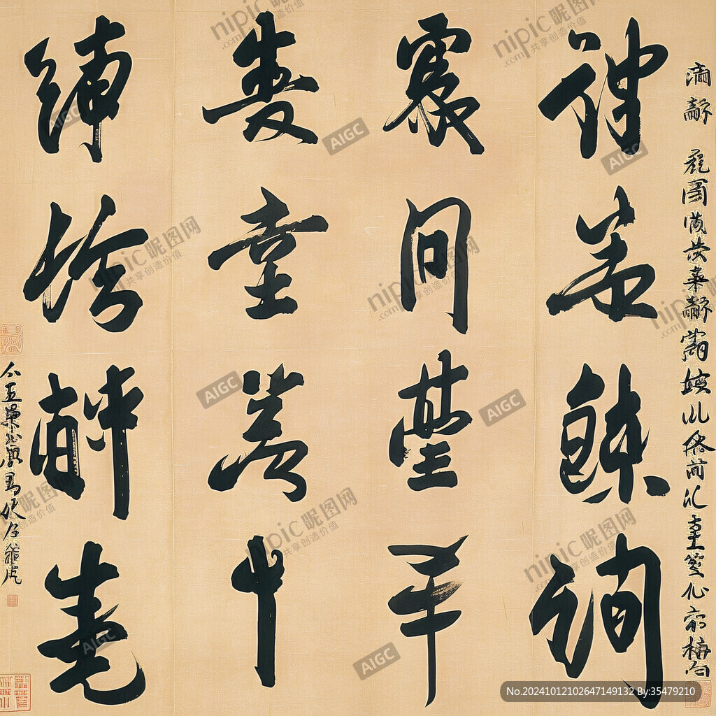 御筆行書聯(lián)句
