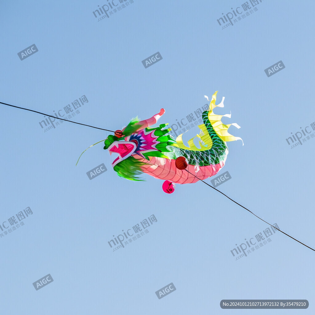 龍頭風(fēng)箏傳統(tǒng)風(fēng)箏