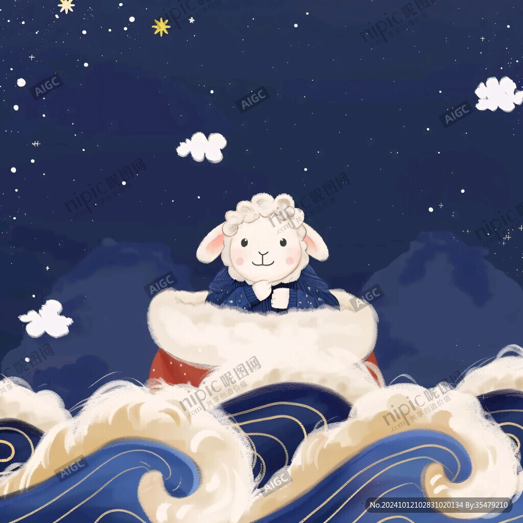 嫦娥兔插畫