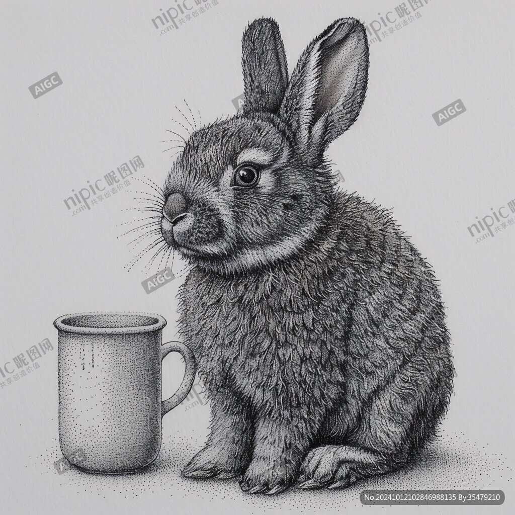 彩鉛動(dòng)物插畫