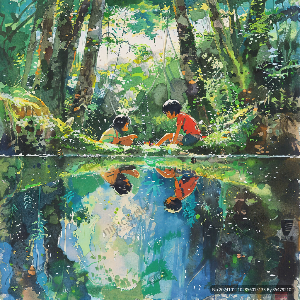 雨林插畫
