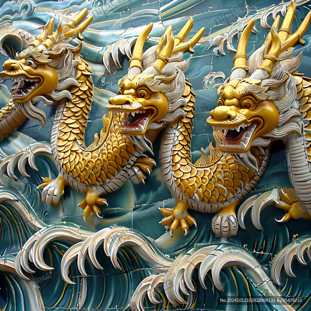 立體浮雕龍