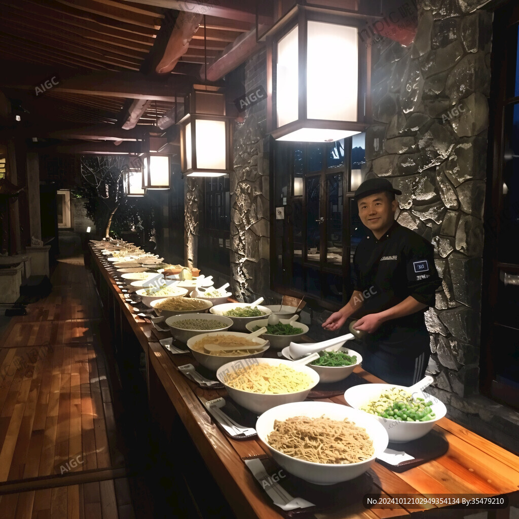 自助餐熱菜檔區(qū)
