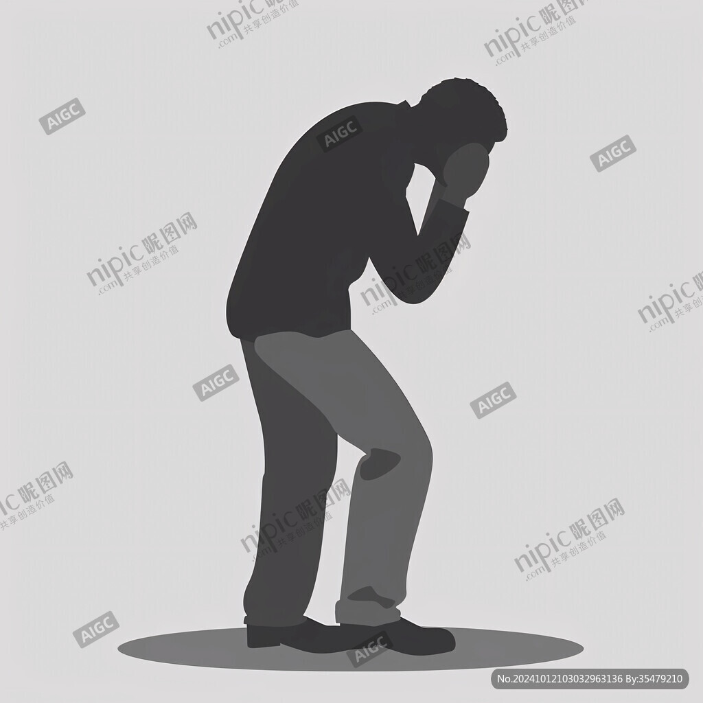 跪地?zé)o助的人
