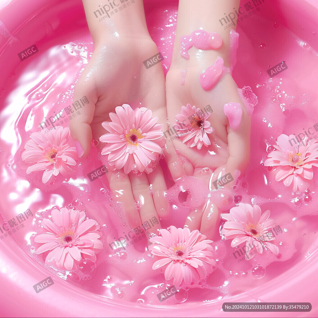 花瓣泡澡
