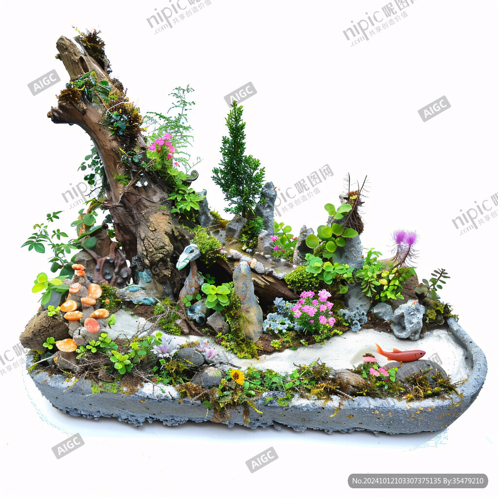 微景觀景觀設(shè)計素材