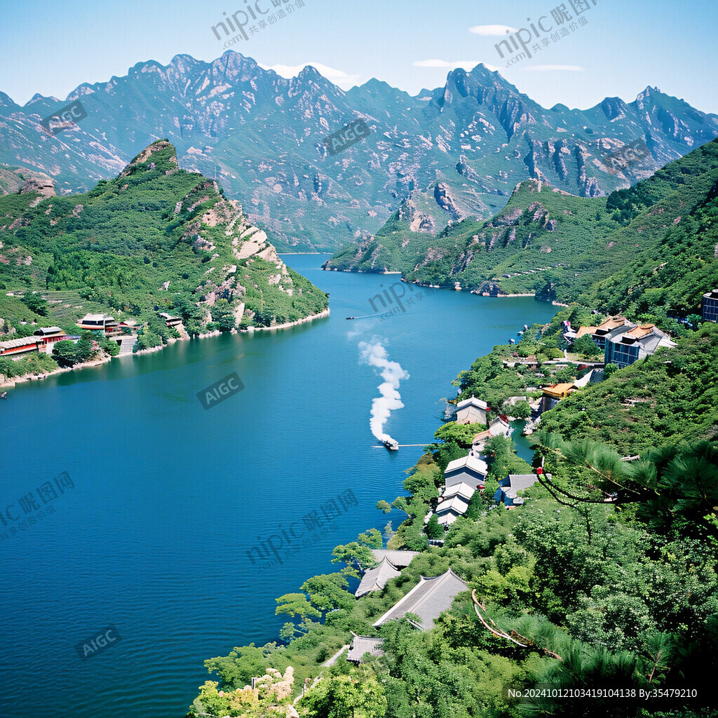易水湖風(fēng)光