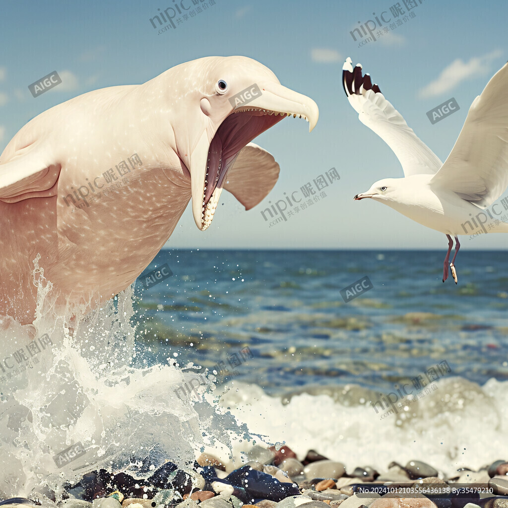 歡騰的海鷗