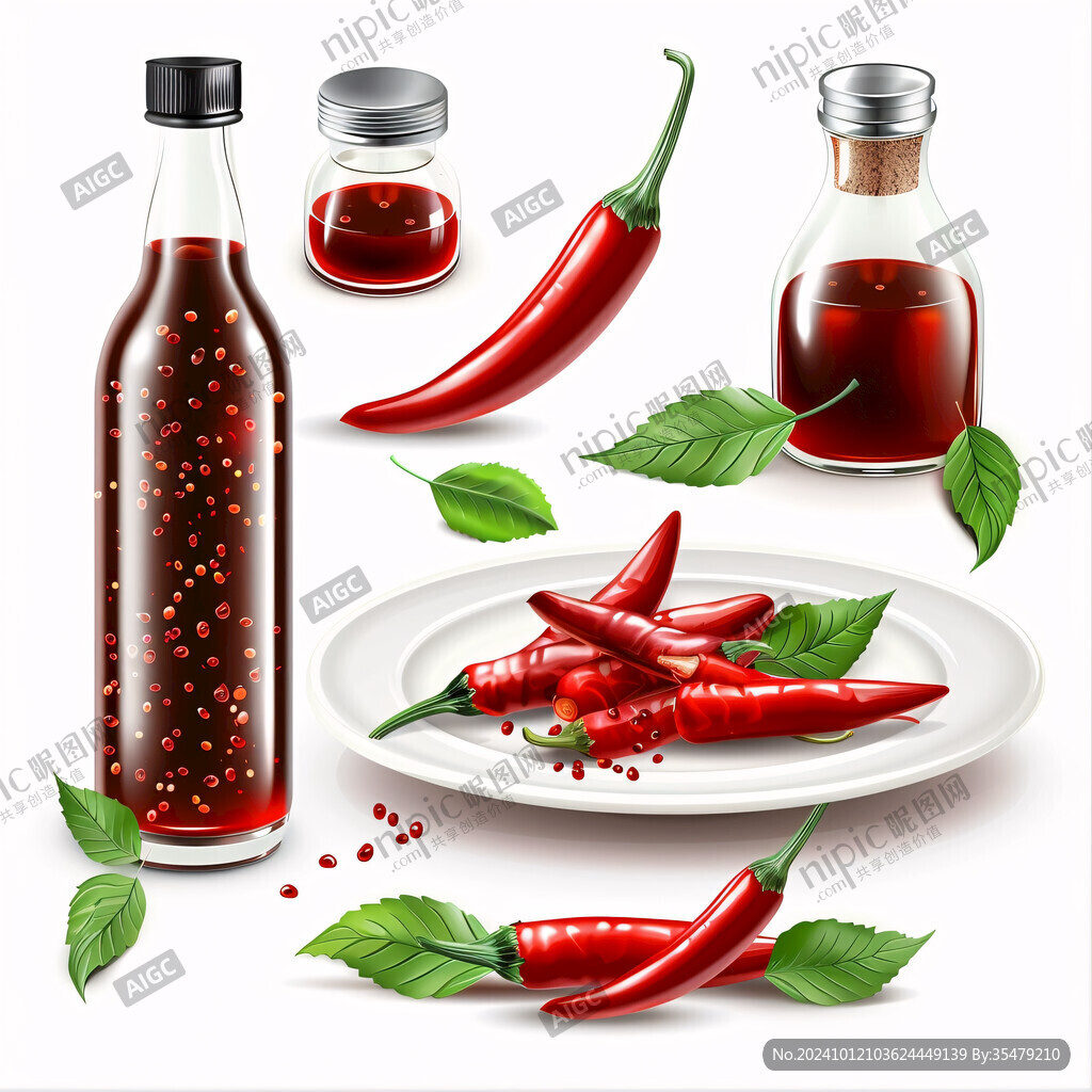 辣椒油插畫