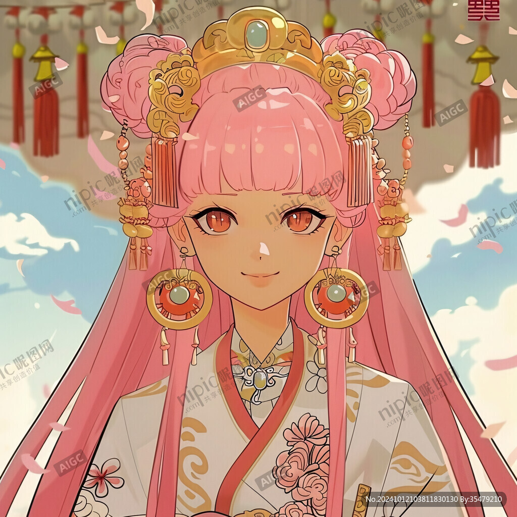 國潮風(fēng)花旦