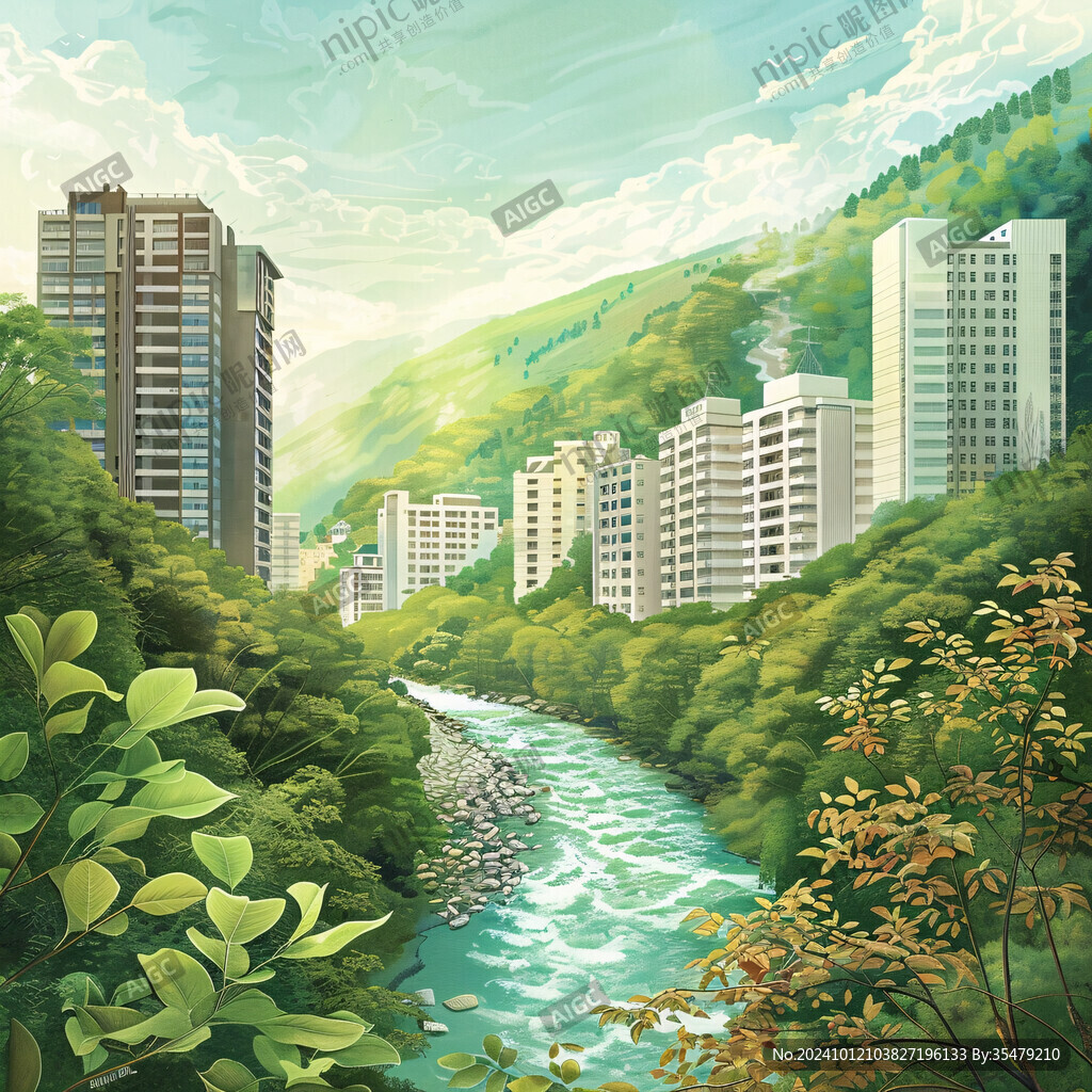 山地山溝城市