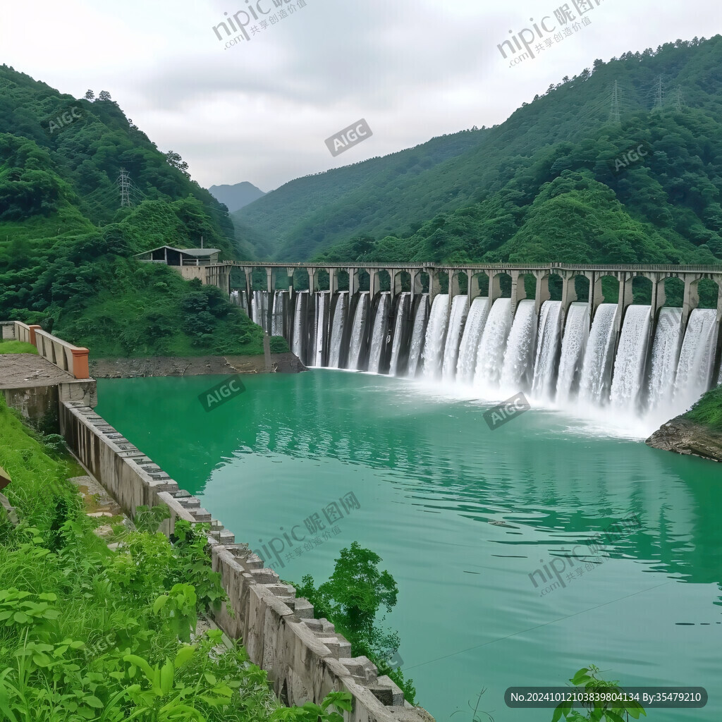 水庫大壩風(fēng)光水