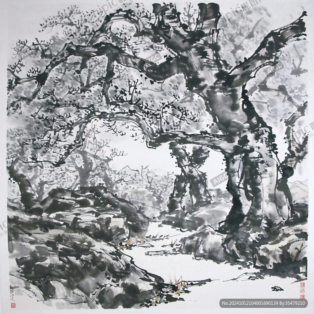 梨樹國畫