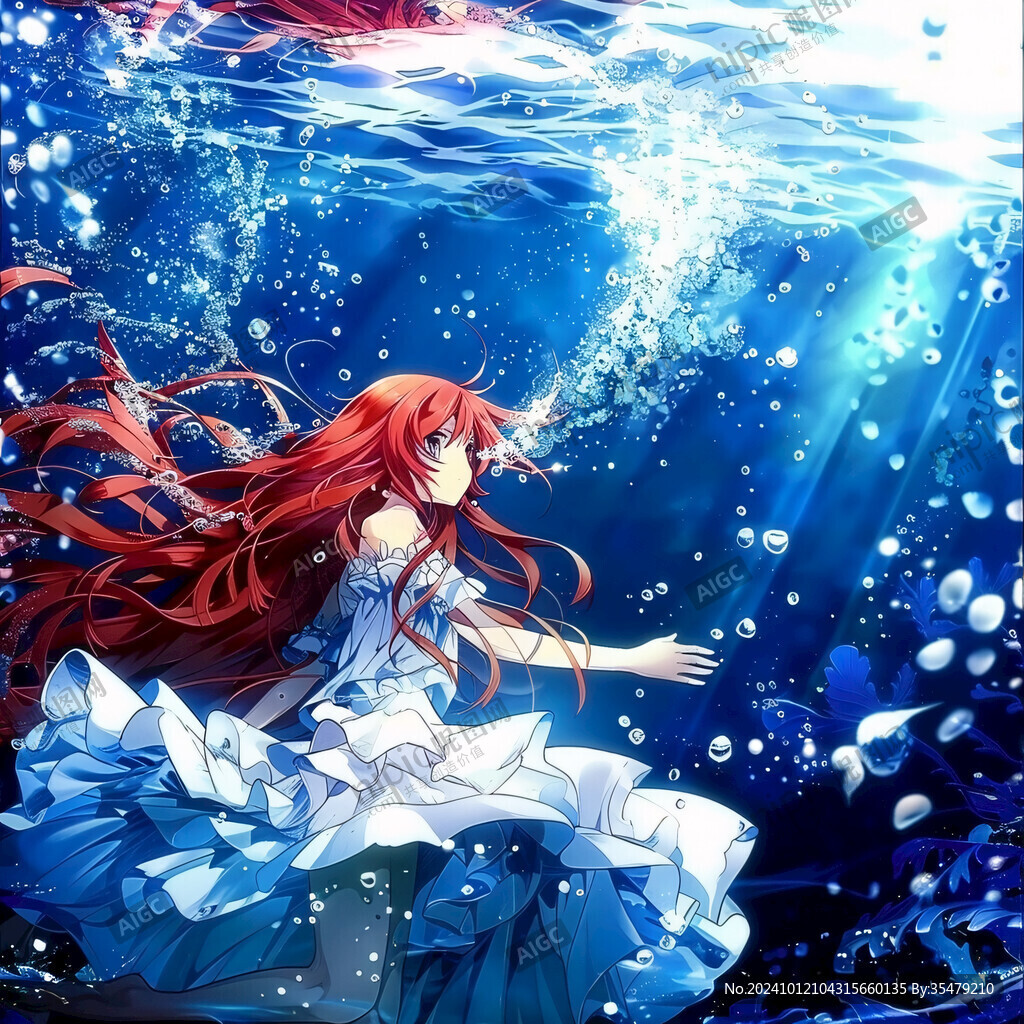 紅發(fā)美人魚