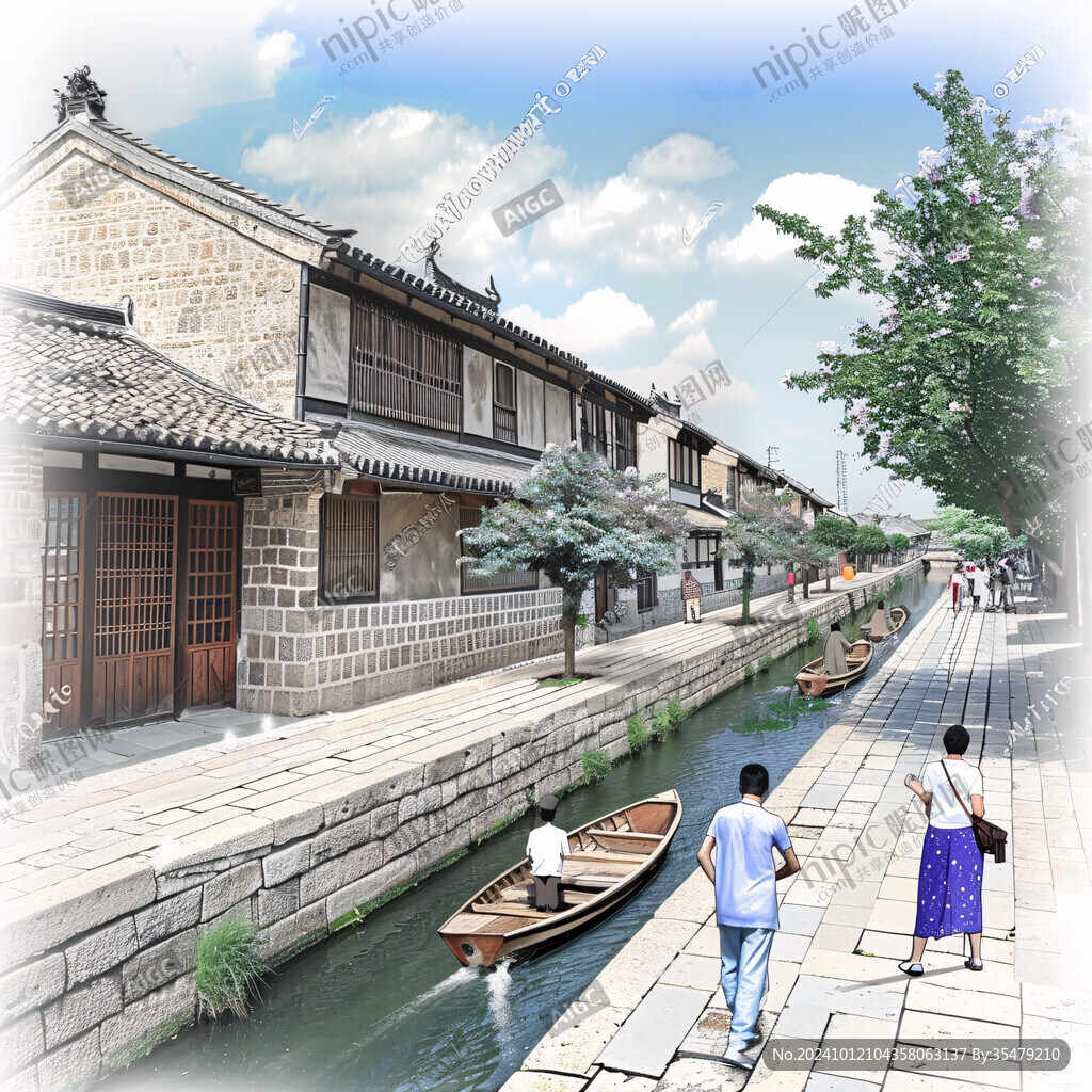 古街效果圖