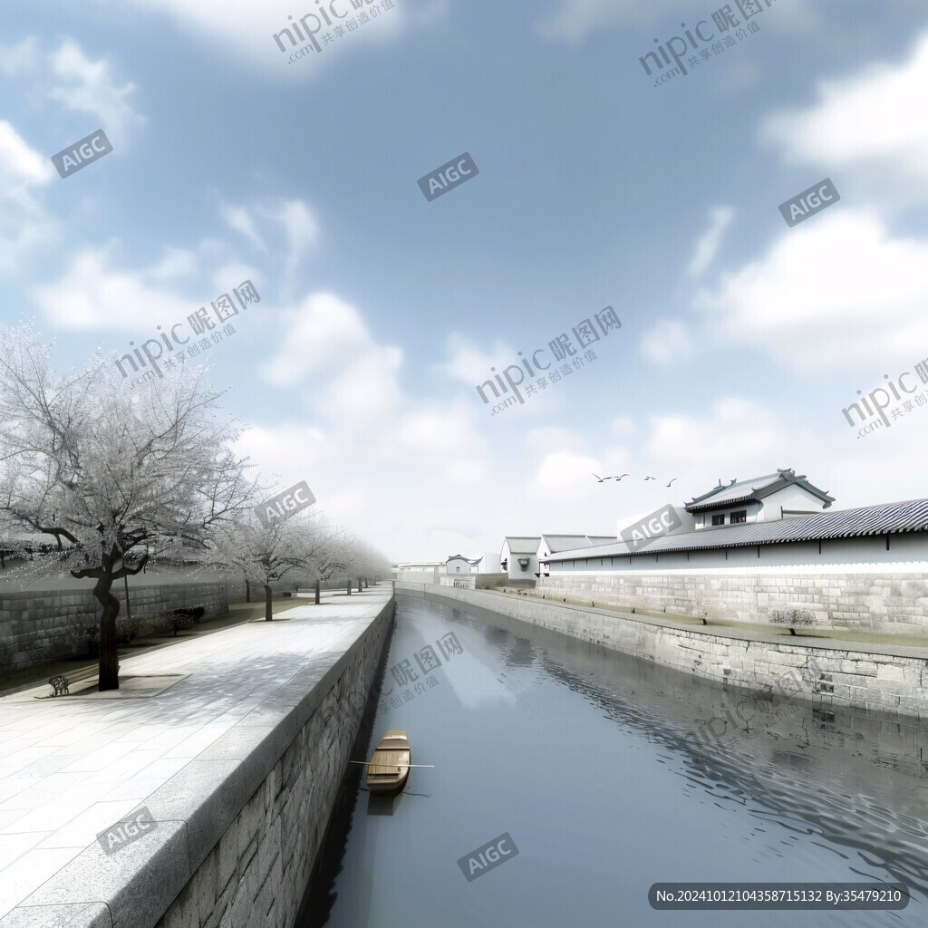 水巷河道小河